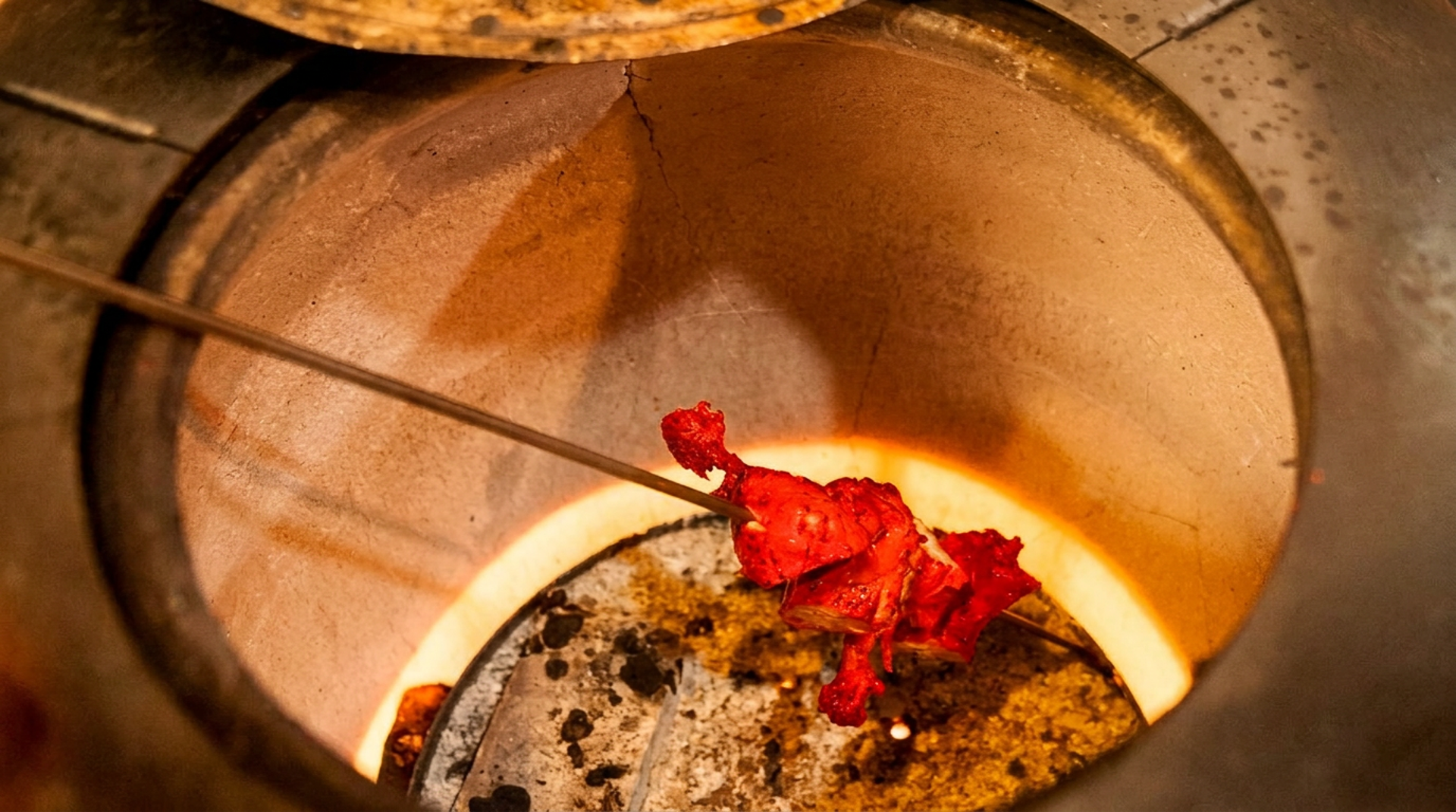 The tandoor at the center of it all